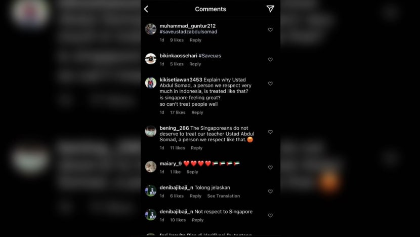 Social media accounts of political officials, government agencies spammed by supporters of Indonesian preacher who was denied entry Social media accounts of political officials, government agencies spammed by supporters of Indonesian preacher who was denied entry