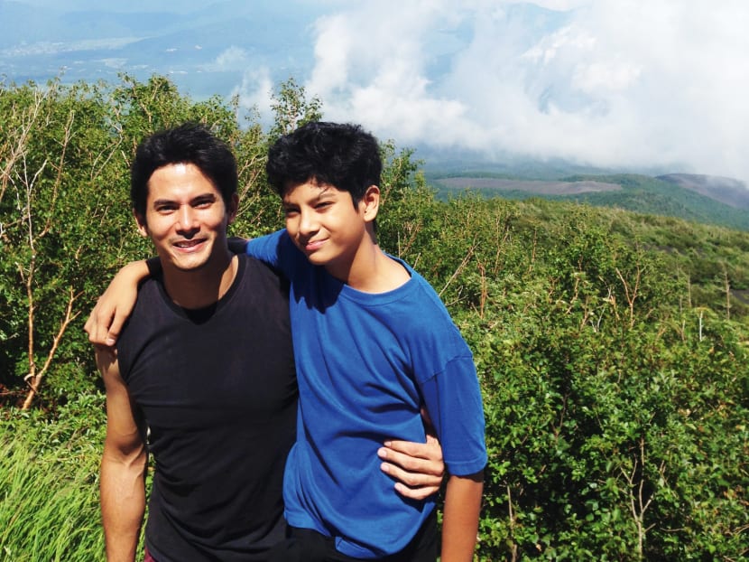 Alex and his 11-year-old son Alistair are best travel buds now that the latter is older. Photo: Alex Yoong