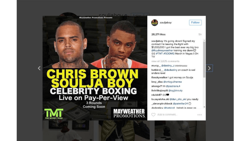 Soulja Boy and Chris Brown to fight in Dubai? Soulja Boy and Chris Brown to fight in Dubai?