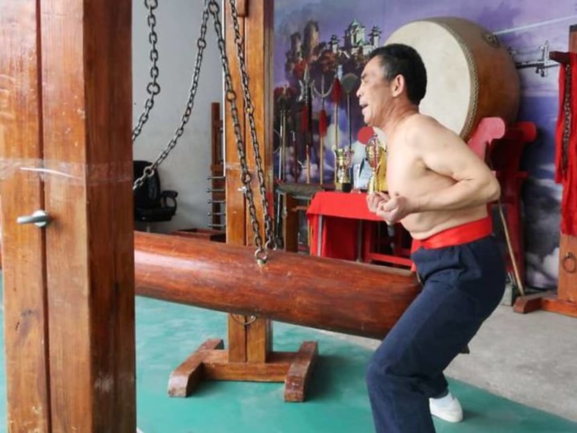 Chinese “iron crotch” kung fu masters fight to preserve a painful-looking tradition Chinese “iron crotch” kung fu masters fight to preserve a painful-looking tradition