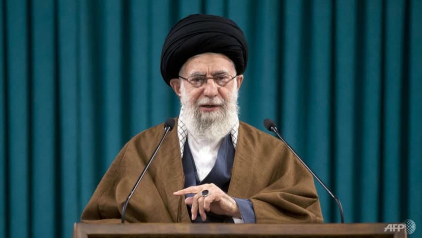 Iran's supreme leader says Ukraine is a 'victim' of US policy