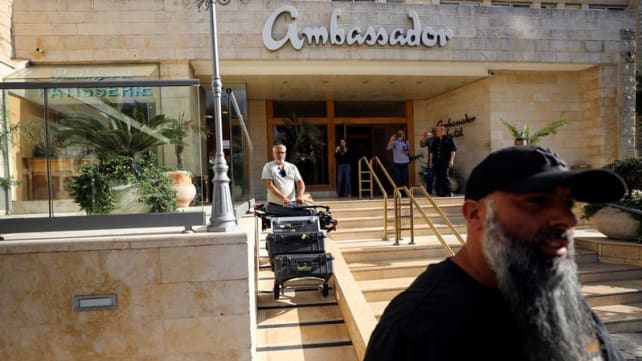 Israeli authorities raid Al Jazeera after shutdown order