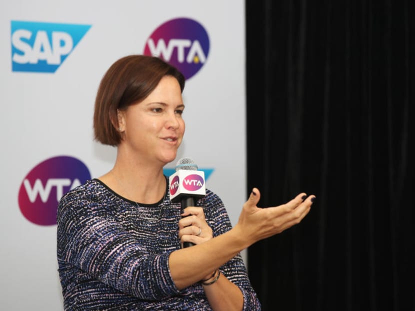 WTA Finals Legend Ambassador Lindsay Davenport believes that the sport, and fans, are yearning to see more compelling rivalries. Photo: Getty Images for WTA Finals