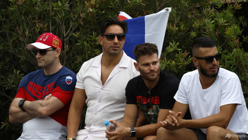 Russia and Belarus flags banned at Australian Open after Ukraine protest Russia and Belarus flags banned at Australian Open after Ukraine protest