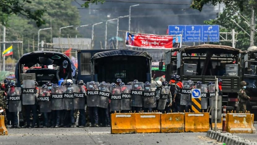 At least 18 killed in Myanmar's anti-coup protests; martial law imposed in Yangon district At least 18 killed in Myanmar's anti-coup protests; martial law imposed in Yangon district