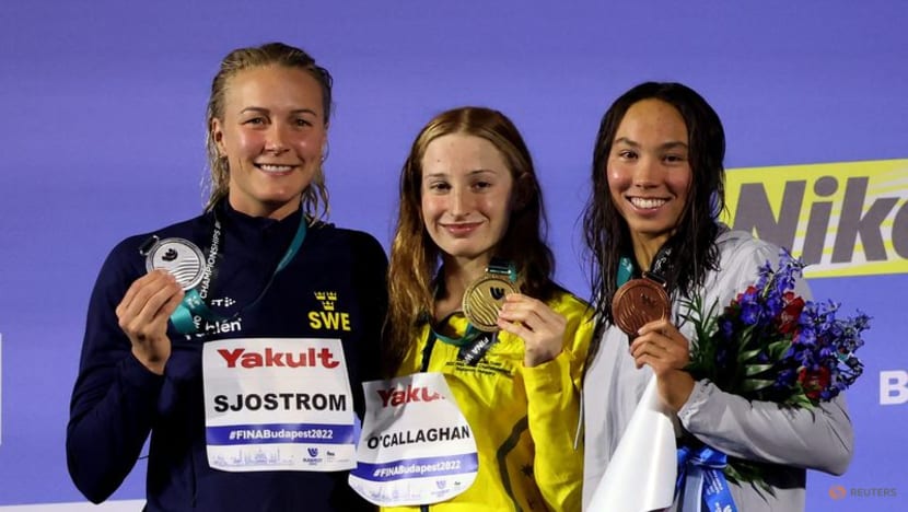 Australian O'Callaghan wins 100m freestyle gold, Murphy takes 200m back Australian O'Callaghan wins 100m freestyle gold, Murphy takes 200m back