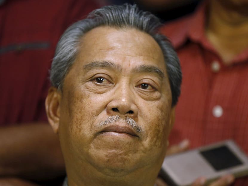 Former Malaysian Deputy Prime Minister Muhyiddin Yassin speaks to the media after he was sacked during yesterday's cabinet reshuffle in Kuala Lumpur, Malaysia, July 29, 2015. Photo: Reuters