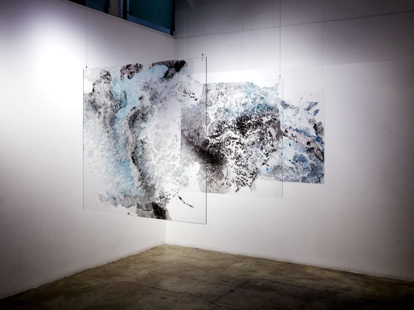 Suzann Victor's Cloud Without Tears is one of the artworks featured in her exhibition, Imprint: New Works.