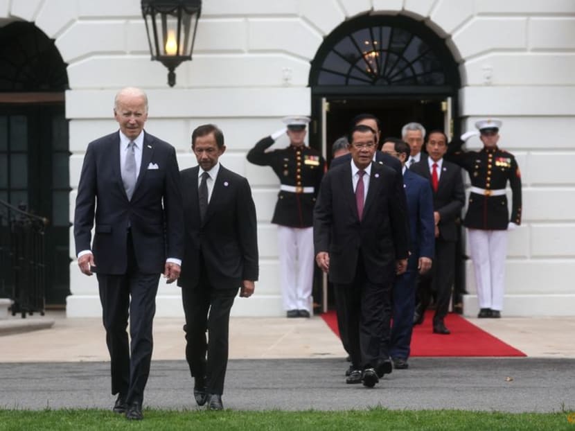 Southeast Asian leaders face rights questions, flying shoe on Washington debut Southeast Asian leaders face rights questions, flying shoe on Washington debut