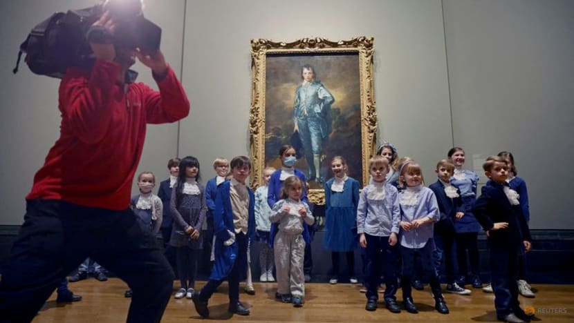 Gainsborough's 'The Blue Boy' back on show in London after 100 years Gainsborough's 'The Blue Boy' back on show in London after 100 years