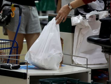 From July 3, customers will have to pay at least 5 cents for each plastic bag that they take from large supermarket operators.