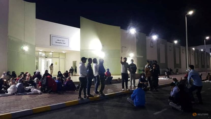 Afghan refugees in UAE protest at halt to US relocation process Afghan refugees in UAE protest at halt to US relocation process