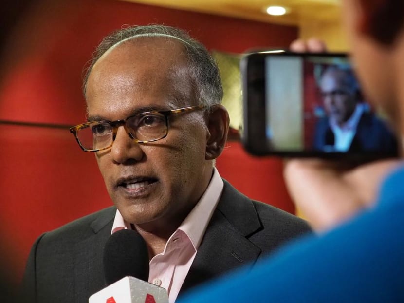 Home Affairs and Law Minister K Shanmugam (pictured) said that existing laws already protect the vulnerable and the weak and that the penalties are stiff, and there are “very high” legal protections for women in Singapore.