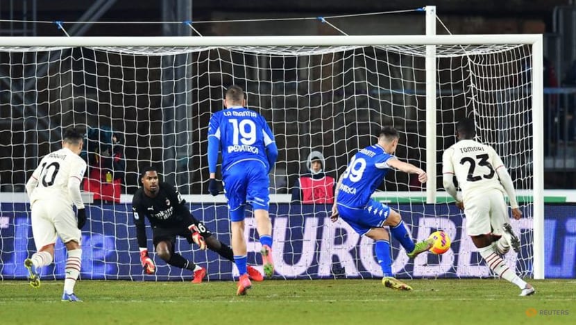 Kessie strikes twice as Milan beat Empoli to take hold of second place Kessie strikes twice as Milan beat Empoli to take hold of second place