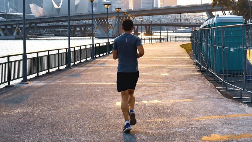 Commentary: You can enjoy jogging even by yourself