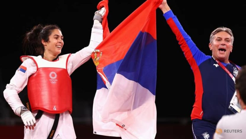 Olympics-Taekwondo-Serbia's Mandic wins women's +67kg gold medal Olympics-Taekwondo-Serbia's Mandic wins women's +67kg gold medal