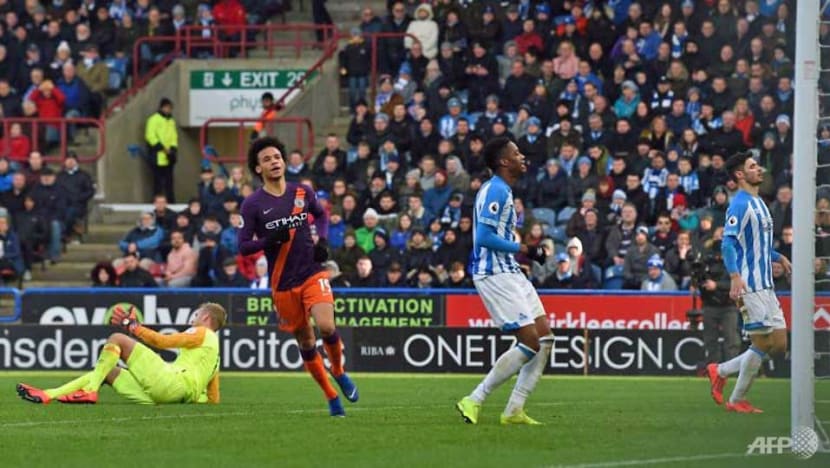 Football: Man City ease past Huddersfield to cut Liverpool's lead Football: Man City ease past Huddersfield to cut Liverpool's lead