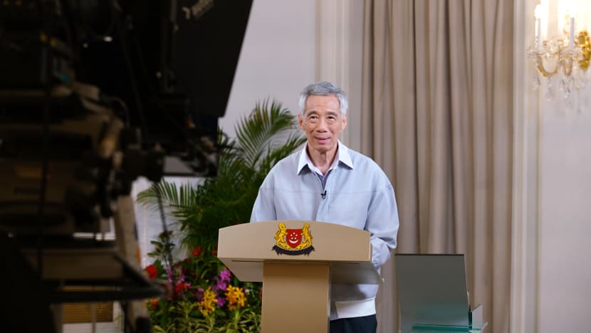 Watch: PM Lee, multi-ministry task force address Singapore on COVID-19 situation, path to new normal Watch: PM Lee, multi-ministry task force address Singapore on COVID-19 situation, path to new normal