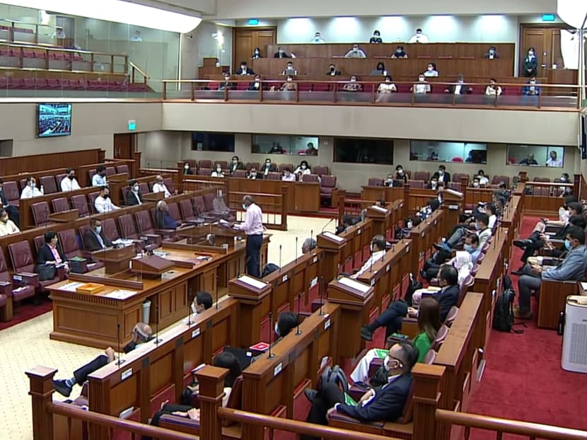 Parliament voted to pass the Foreign Interference (Countermeasures) Bill past 11pm on Oct 4, 2021, with a few amendments proposed by the opposition Workers’ Party included. Parliament voted to pass the Foreign Interference (Countermeasures) Bill past 11pm on Oct 4, 2021, with a few amendments proposed by the opposition Workers’ Party included.
