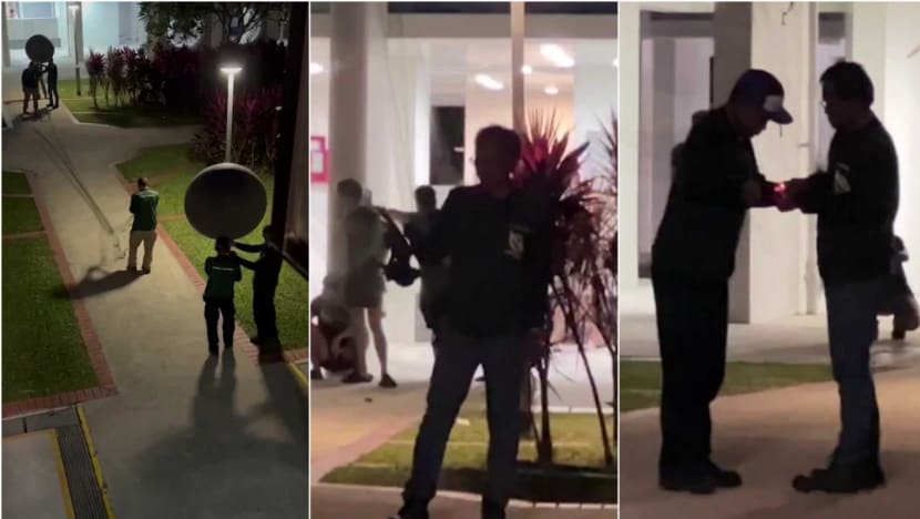 'Crows are innocent': Hecklers disrupt NParks bird trapping in Toa Payoh 'Crows are innocent': Hecklers disrupt NParks bird trapping in Toa Payoh