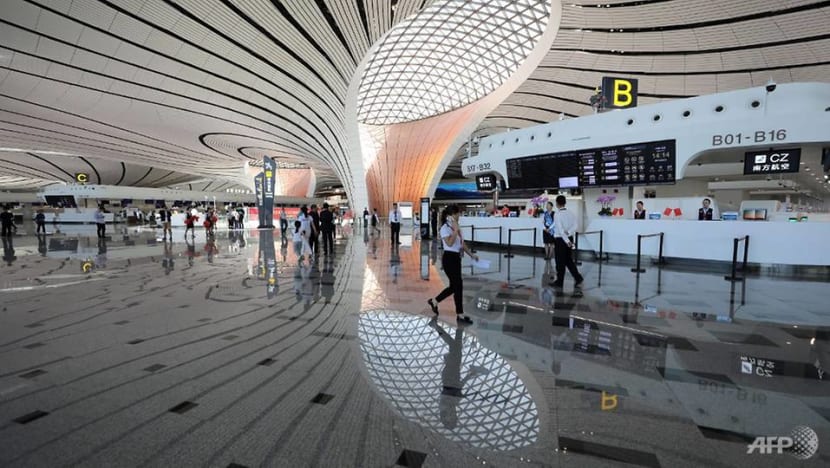 Beijing's new US$63b mega-airport begins international flights