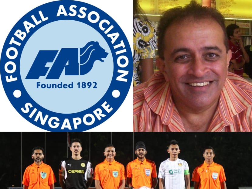 The FAS Referees Department is refuting allegations made by Suresh Nair in his article on Malaysian sports website Sport 247. Photos: FAS, S.League, Suresh Nair