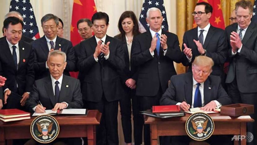 US, China sign 'momentous' trade deal US, China sign 'momentous' trade deal