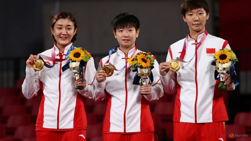 Table Tennis: China sweep Japan to win Olympic women's team gold, extend unbeaten record Table Tennis: China sweep Japan to win Olympic women's team gold, extend unbeaten record
