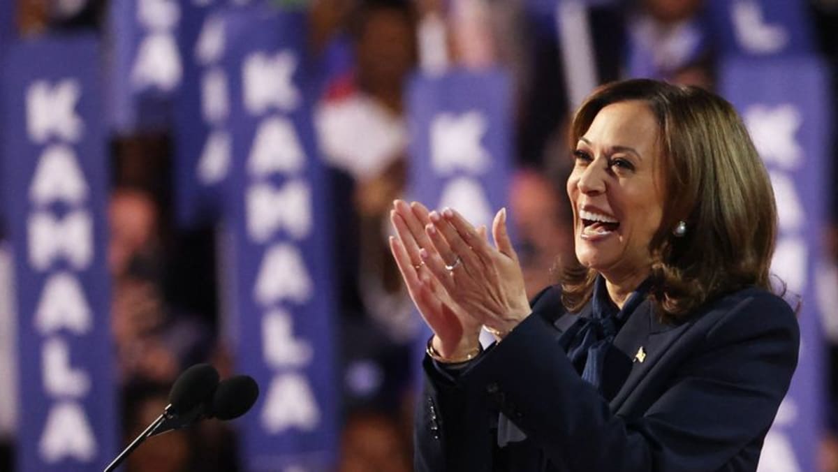 Kamala Harris caps convention with call to end Gaza war, fight tyranny