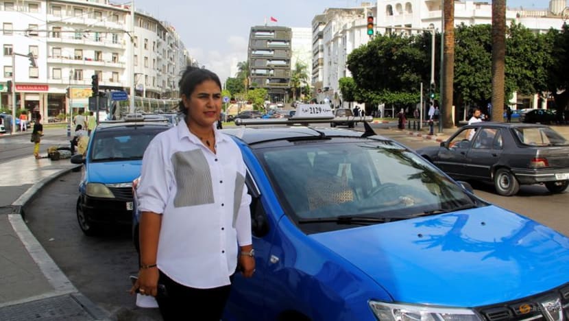 Rabat's only woman taxi driver busts stereotypes Rabat's only woman taxi driver busts stereotypes