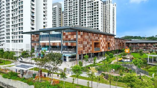 榜鹅北岸区首座滨海新一代邻里中心开幕 采用环保节能设计