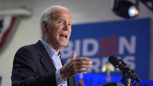 Biden back on campaign trail as pressure mounts