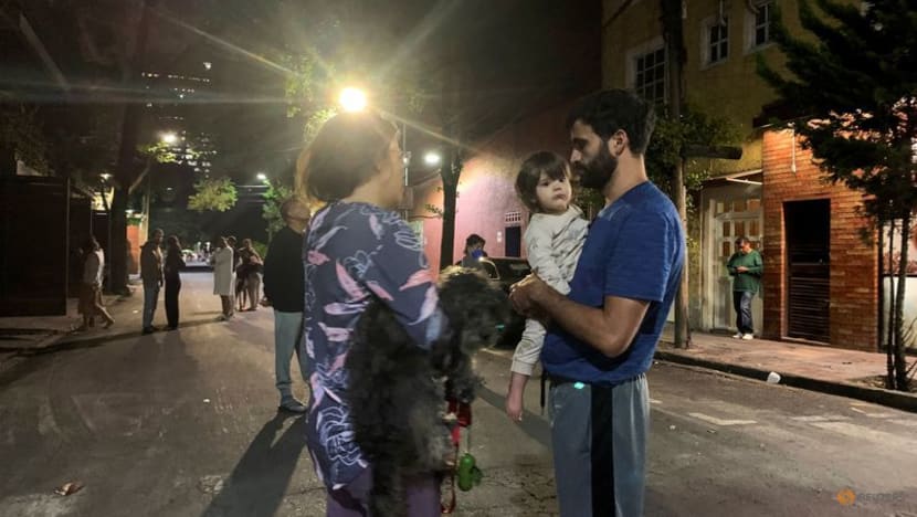 Strong nighttime earthquake jolts sleeping Mexicans, at least one death reported Strong nighttime earthquake jolts sleeping Mexicans, at least one death reported