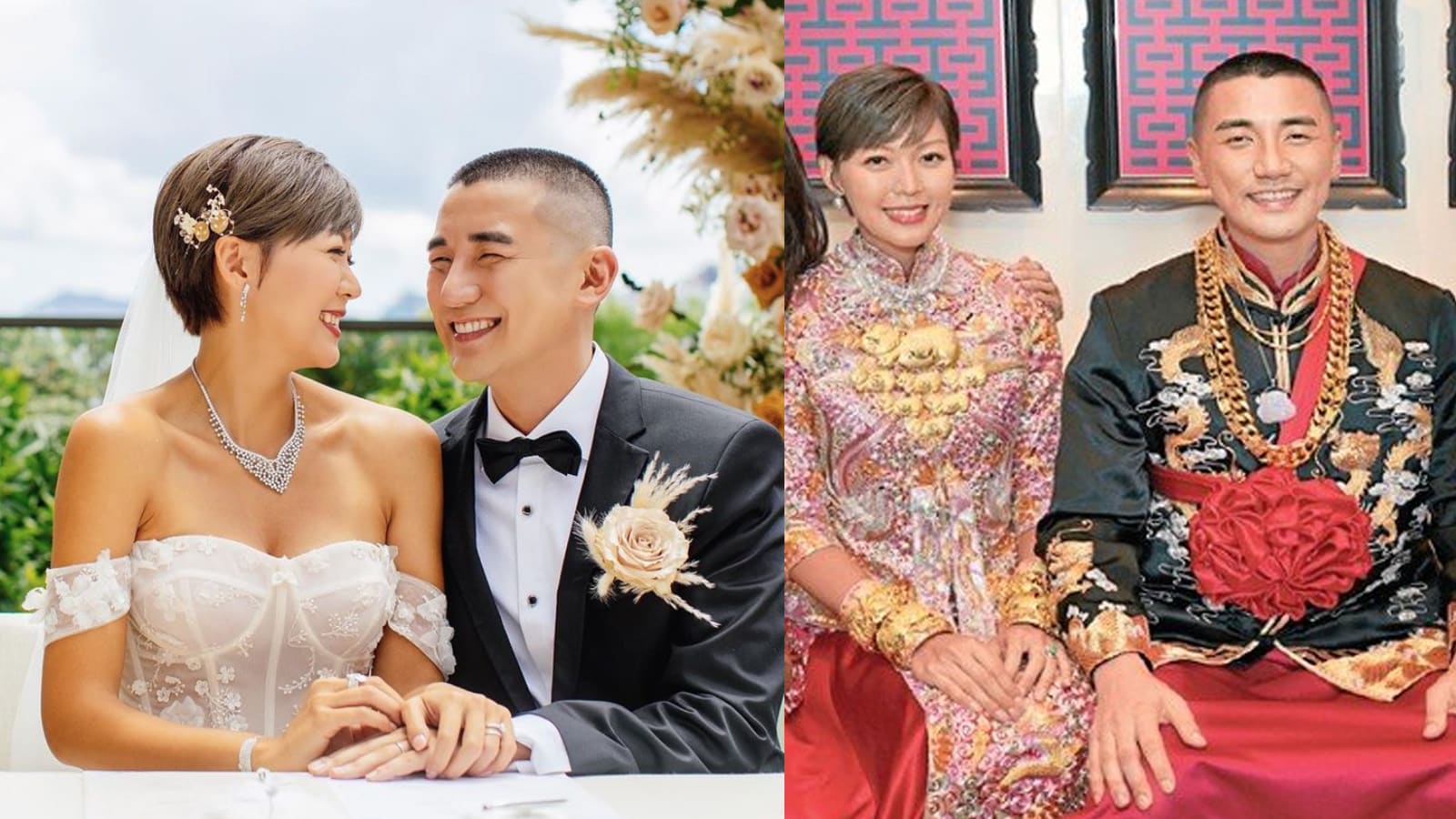 TVB Actor Tony Hung Reveals His Bride Is 4 Months Pregnant At Their Wedding