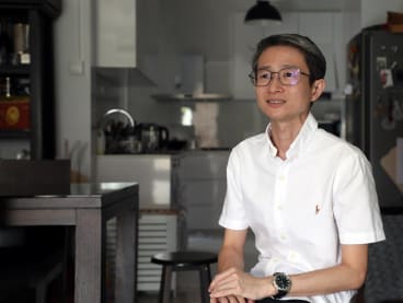 Mr Lester Ng (pictured) was treated for a rare condition called heterotopic pancreas, where pancreatic tissue located within his stomach had turned cancerous. 