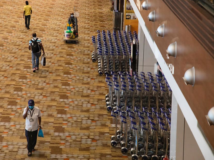 A file photo of Changi Airport.