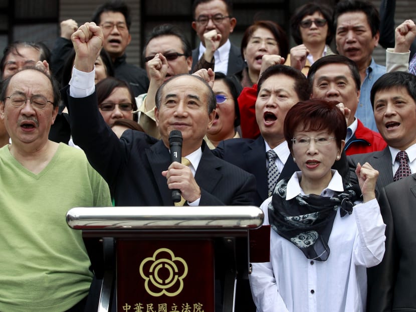 Gallery: Taiwan Speaker to postpone China trade pact review