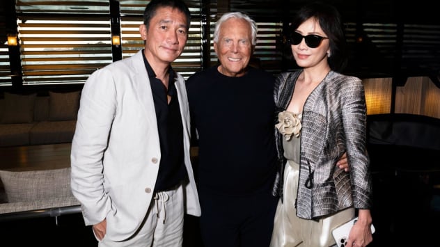 Giorgio Armani is determined to keep his fashion empire out of French hands