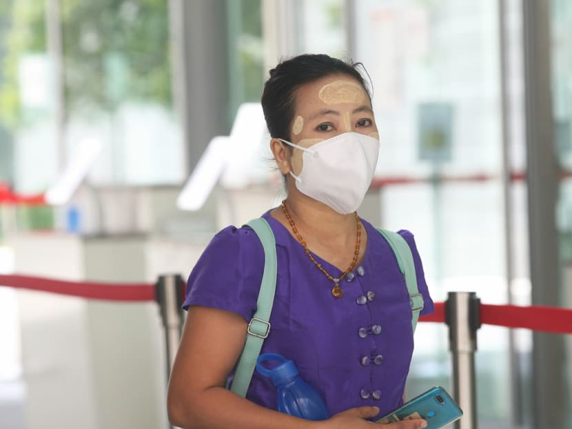 Aye Aye Naing, 39, said she was stressed and frustrated with the victim’s daughter who was her employer. Aye Aye Naing, 39, said she was stressed and frustrated with the victim’s daughter who was her employer.