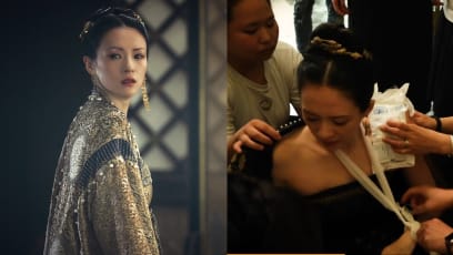 Zhang Ziyi Dislocated Her Shoulder On Set Of New Drama; Returned To Work 4 Days Later