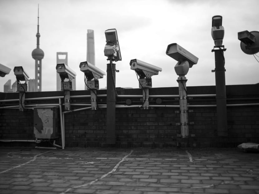 Security cameras on a building at the Bund in Shanghai. Surveillance and monitoring have evolved into a well-honed form of social control in China. As a result, neither companies nor consumers have traditionally had very high expectations for individual privacy.  Photo: Reuters
