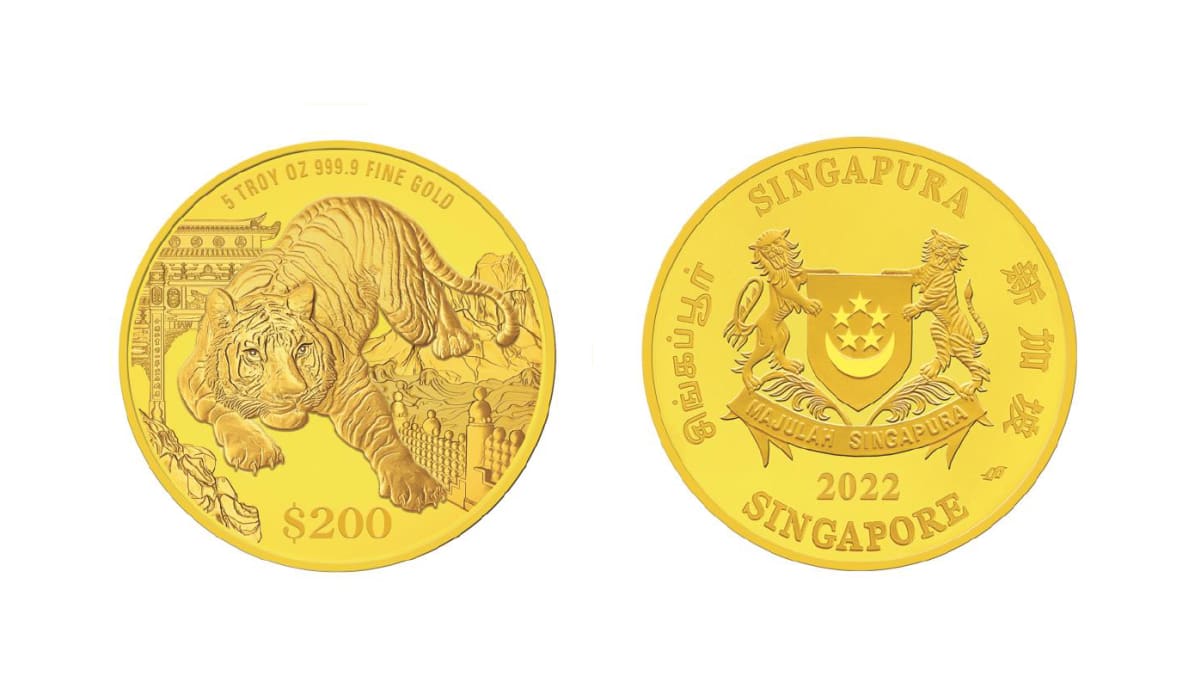 Tahun koin Harimau diluncurkan