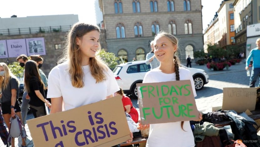 Thunberg protests in Stockholm on third anniversary of first school strike Thunberg protests in Stockholm on third anniversary of first school strike