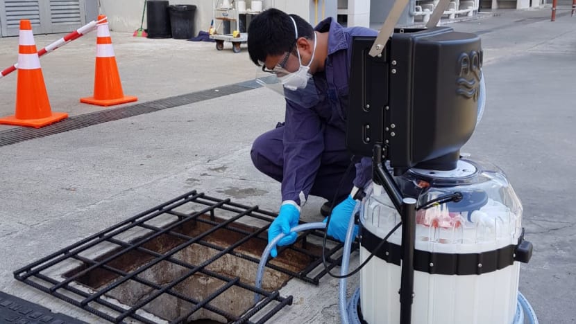 nea wastewater sampling manhole data