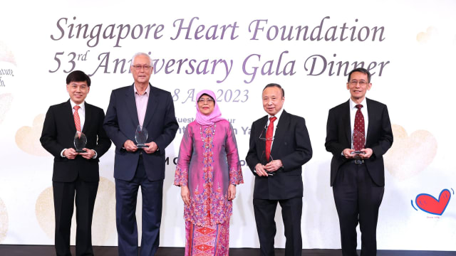 新加坡心脏基金推出新运动 提高抗高血压意识