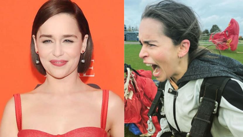 Emilia Clarke Went Skydiving To Celebrate Her 34th Birthday