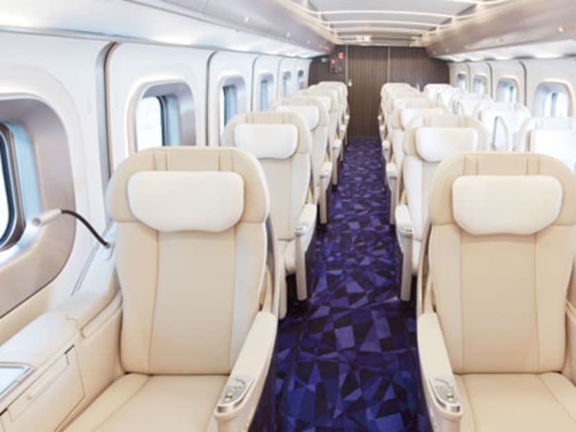 Bullet trains with first class, bigger seats, take on airlines