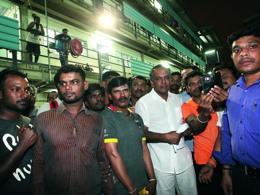 Migrant workers ask for more amenities near dorms