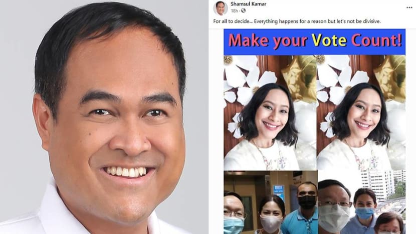 PAP's Shamsul Kamar says his Facebook post about woman in PA standee saga ‘misunderstood’ by many PAP's Shamsul Kamar says his Facebook post about woman in PA standee saga ‘misunderstood’ by many