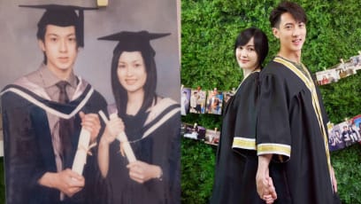Wu Chun And His Wife Recreated Their Graduation Photo And It’s Super Cute